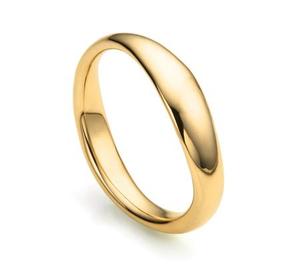 Gold Nura Reef Stacking Ring - recommended by Ellie May (Petite Elliee)