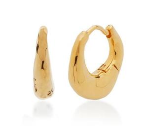 Gold Deia Huggie Earrings - recommended by Ellie May (Petite Elliee)