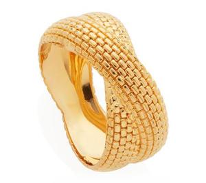 Gold Doina Cross Ring - recommended by Busbee Style