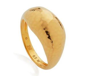 Gold Deia Domed Ring - recommended by Jasmin Brunner