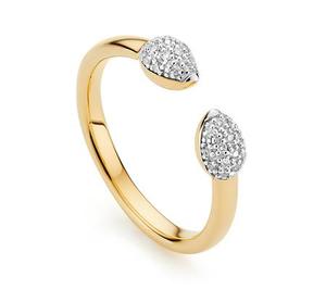 Gold Fiji Bud Stacking Diamond Ring Diamond - recommended by Kate Hutchins