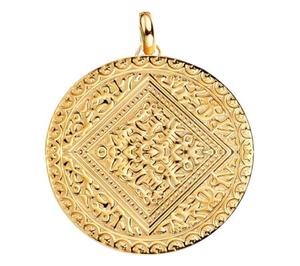 Marie Pendant, Gold Vermeil on Silver - recommended by Lou Archell