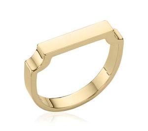 Gold Signature Ring - recommended by Kate Hutchins
