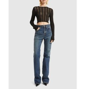 Saint Laurent Neo Clyde Denim Jeans - recommended by Jasmin Brunner
