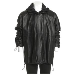 Bottega Veneta black leather jacket (New Bottega) size M - recommended by Tedoré