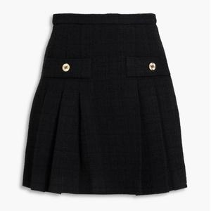 SANDRO Tweed Mini Skirt - recommended by Ida Mei