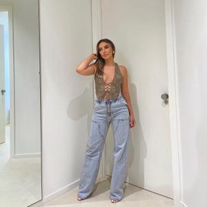 Light blue jeans - recommended by Jamie Amanda 
