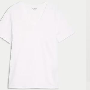 CANADA WHITE COTTON V NECK T - recommended by Annemarie Moore