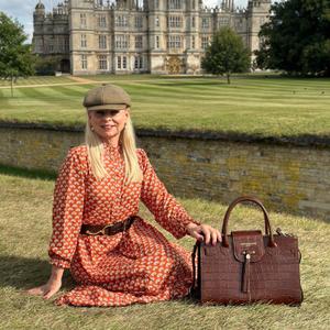 Windsor Work Bag in Croc - recommended by Nellie Nettles