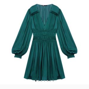 Robe courte satinée - recommended by Lilylovesfashion 