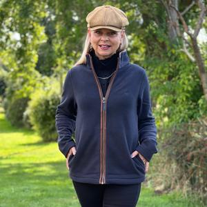 Country Fleece Jacket Ink Navy - recommended by Nellie Nettles