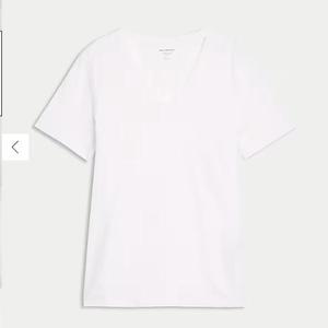 AUS WHITE V NECK T  100% COTTON - recommended by Annemarie Moore