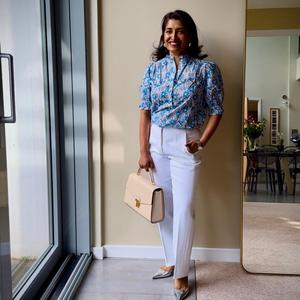 ME+EM Cotton English Garden Top - recommended by Monika Mandal
