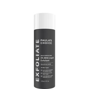 Paula's Choice Skin Perfecting 2% BHA Liquid Exfoliant (118ml) - recommended by Hannah Teitink
