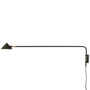 Kelly vägglampa lång arm Svart-guld - recommended by Frida Kummerfeldt