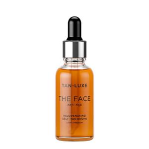 TAN-LUXE The Face Anti-Age Tan Drops 30ml - Colour Light Medium - recommended by Mathilda Holker