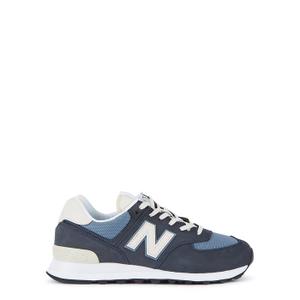NEW BALANCE 574 Navy Panelled Sneakers - recommended by Kelly Harrington