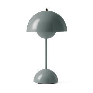 Flowerpot portable bordslampa VP9 Stone blue - recommended by Bianca Gonzalez