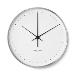 Henning koppel väggklocka Ø 40 cm Stål-vit - recommended by Inredningshjälpen