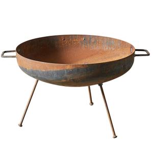 Muubs Fire Pit Ø64 Cm - Ildkurver & Ildfat Jern Raw Iron - 9030002100 - recommended by Randi Nestaker
