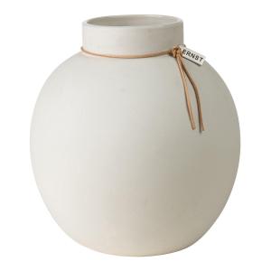 Ernst vas stengods vit 22 cm - recommended by Erica Kvam