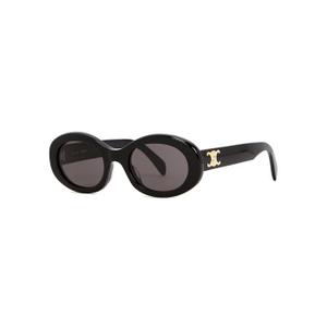 Celine Triomphe Black Cat-eye Sunglasses - recommended by Isabel Chai 