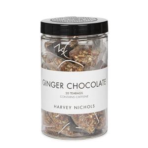 Harvey Nichols Ginger Chocolate Teabags X 20 - Jar - recommended by Natali 