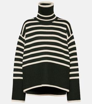 Striped Wool Turtleneck Sweater - recommended by Danielle Cafiero