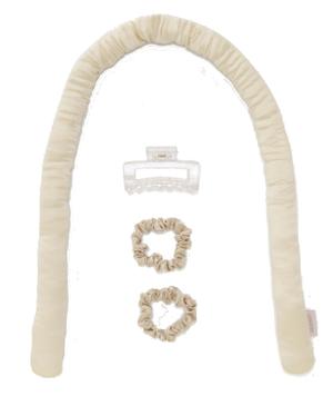 Heatless curlers  - recommended by Victoria Garber