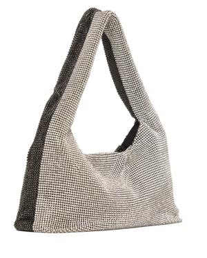Kara Silver&Black Armpit Bag - recommended by Flore Diana
