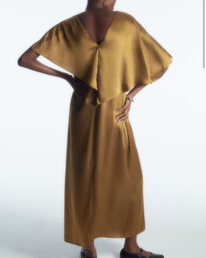 Robe satin midi  - recommended by Lilylovesfashion 