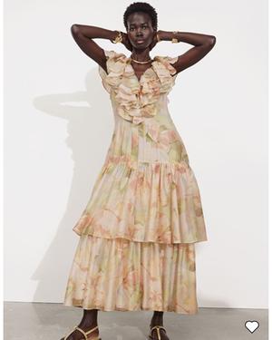 Robe longue à cascade de volants - recommended by Lilylovesfashion 