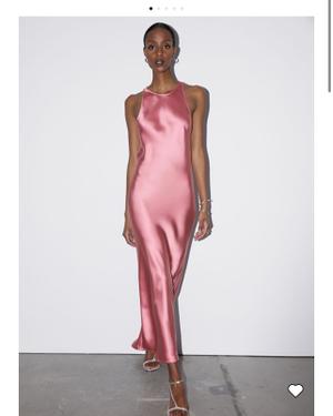 Robe midi ajustée en satin - recommended by Lilylovesfashion 