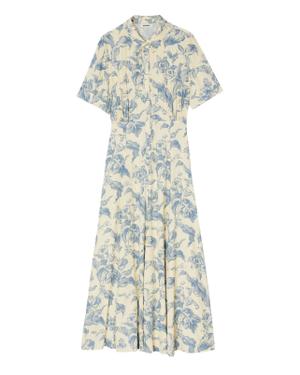 Robe chemise fleurie - recommended by Lilylovesfashion 