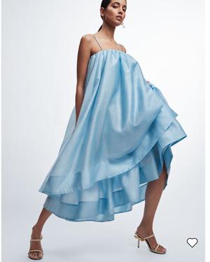 Robe midi sans manches à plusieurs niveaux - recommended by Lilylovesfashion 