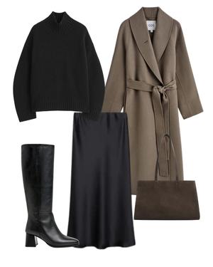 Skirt & boots combo - by Pret a Collection