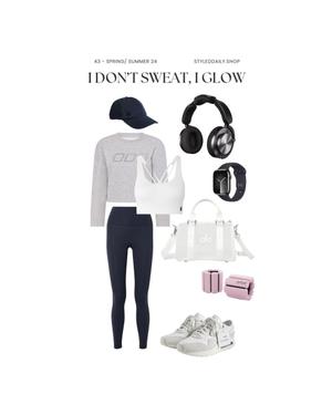 I DONT SWEAT, I GLOW - by StyledDaily