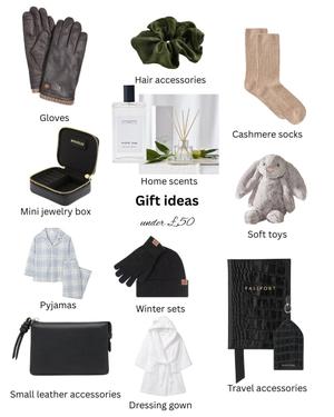 Gift ideas under £50 - by Pret a Collection