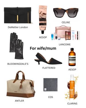 WIFE/MUM gifts - by Pret a Collection
