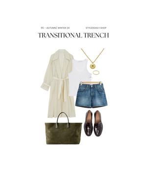 PRE-FALL TRENCH - by StyledDaily