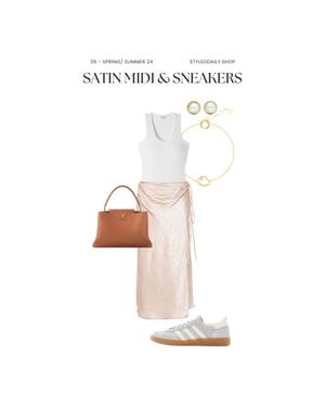 MIDI & SNEAKERS - by StyledDaily