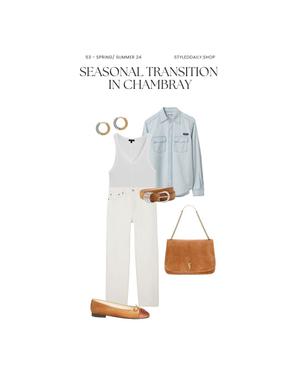 PRE-FALL CHAMBRAY - by StyledDaily