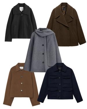 Short wool coats - by Pret a Collection