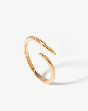Fine Open Claw Ring | 14ct Solid Gold - recommended by Amie Rogers (Chase Amie)