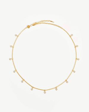Interstellar Drop Choker 18ct Gold Plated Vermeil - recommended by Annie Jaffrey