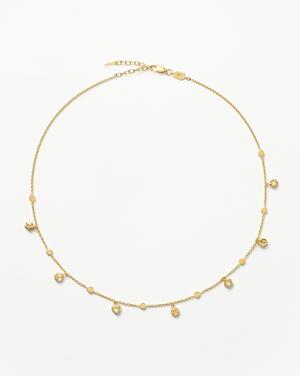 Good Vibes Multi Charm Choker 18ct Gold Plated Vermeil - recommended by Betty Lam