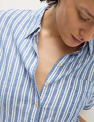 CANADA LINEN BLOUSE - recommended by Annemarie Moore