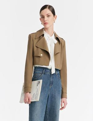 Cropped Trench Coat, the versatility is ❤️ - recommended by Kiroky Fraco