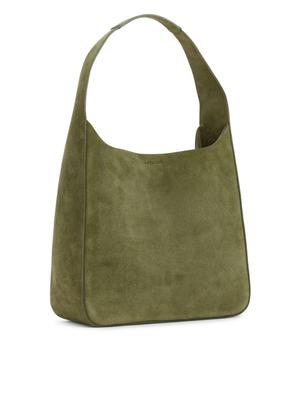 Top-Handle Suede Bag - recommended by Xafsa Ismail