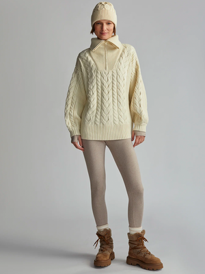 Daria Half Zip Cable Knit - recommended by Danielle Cafiero